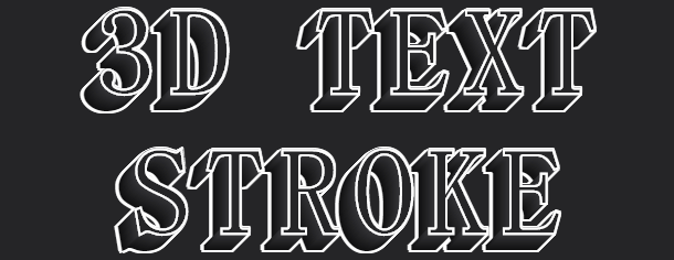 css3-3d-stroke-text