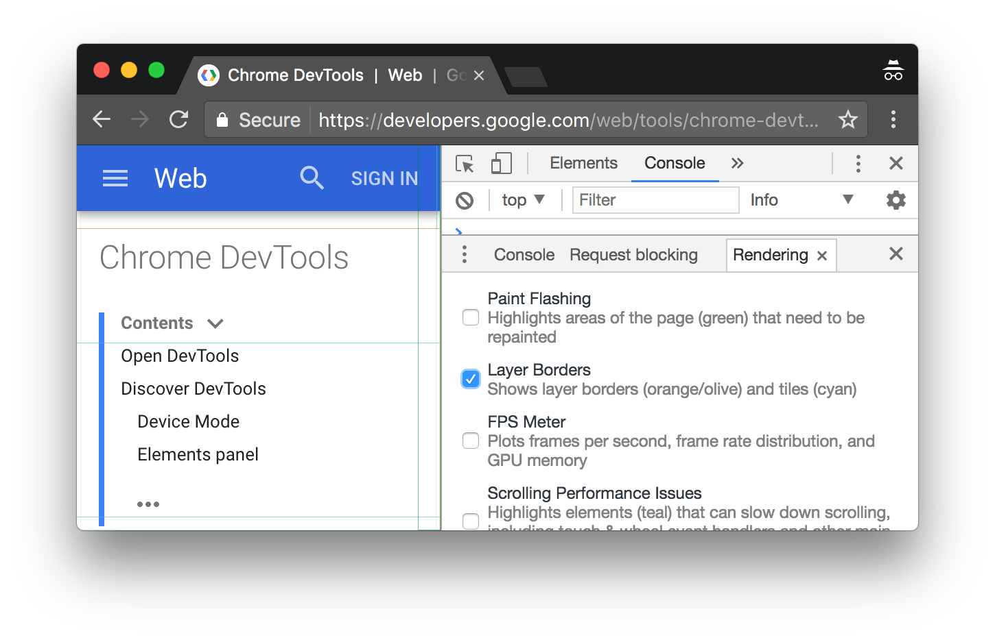 Layer Borders