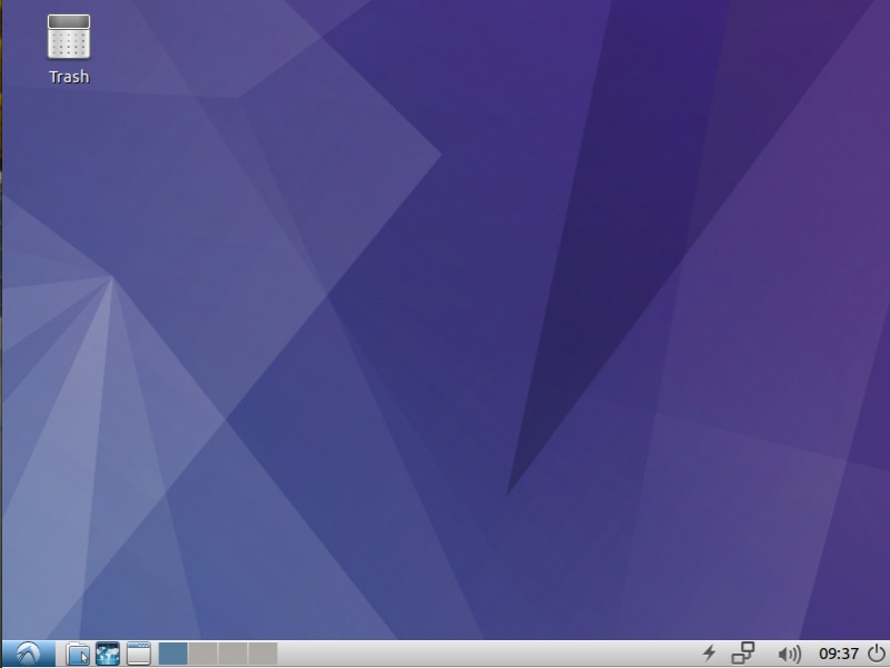 图 3：Lubuntu 软件的贫乏，换来的是速度和简单性。